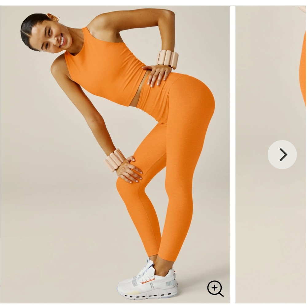 BEYOND YOGA caught in the midi high waisted leggings